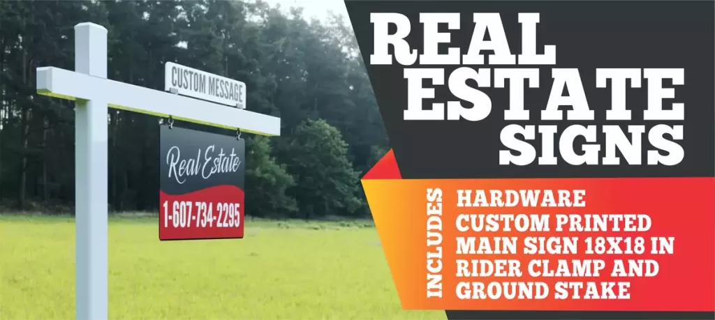 real estate signs 