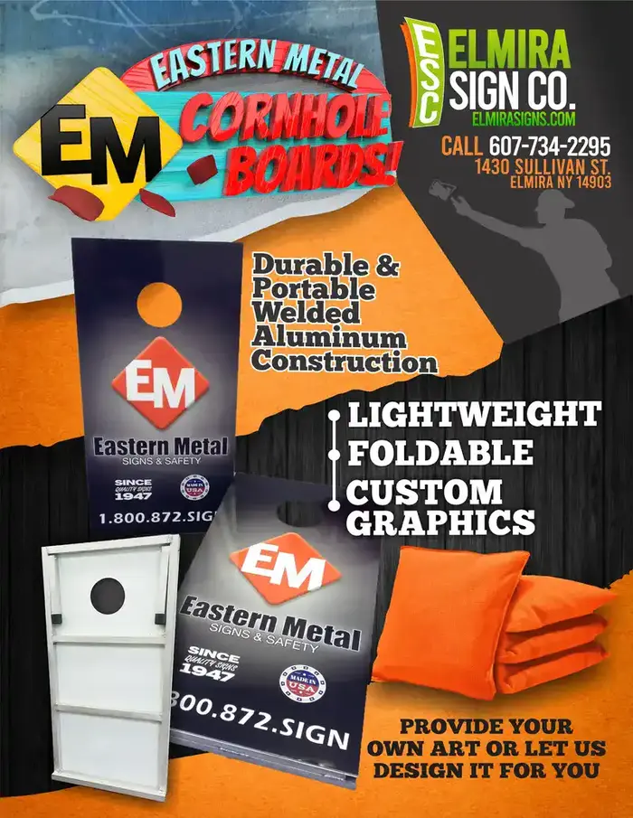 elmira ny cornhole boards