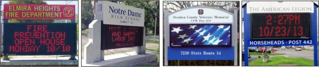 Signs in Horseheads, NY