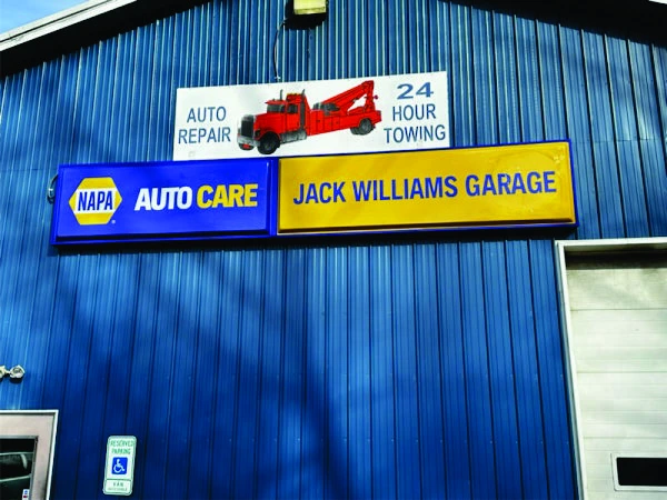NAPA Sign INSTALL